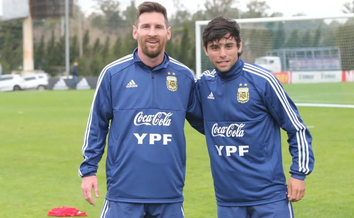 Luciano Vera es sparring de la Selección Mayor.