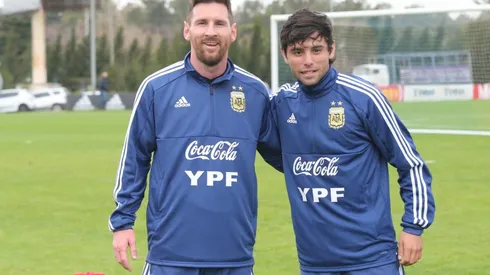 Luciano Vera es sparring de la Selección Mayor.