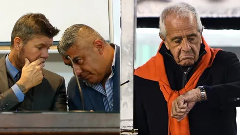 Tinelli, Tapia y D'Onofrio, protagonistas principales de esta novela cargada de intereses políticos..