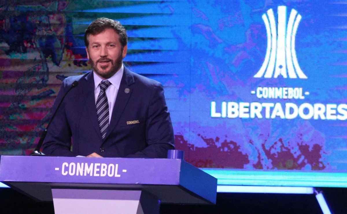 Alejandro Domínguez, presidente de la Conmebol. (FOTO: Getty)