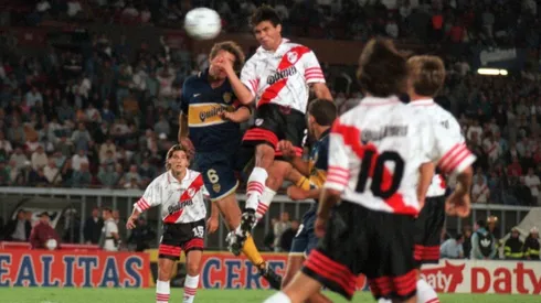 El momento exacto en el que Celso Ayala impacta de cabeza para estampar el 3-3