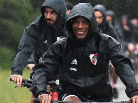 El divertido diálogo de De La Cruz con un excompañero uruguayo