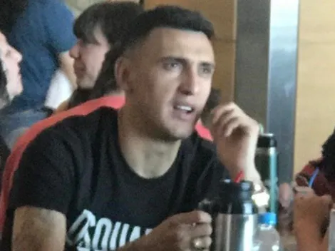 Suárez, varado en el aeropuerto de Mendoza