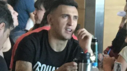 El avión no llegó a tierras cuyanas por las fuertes tormentas.