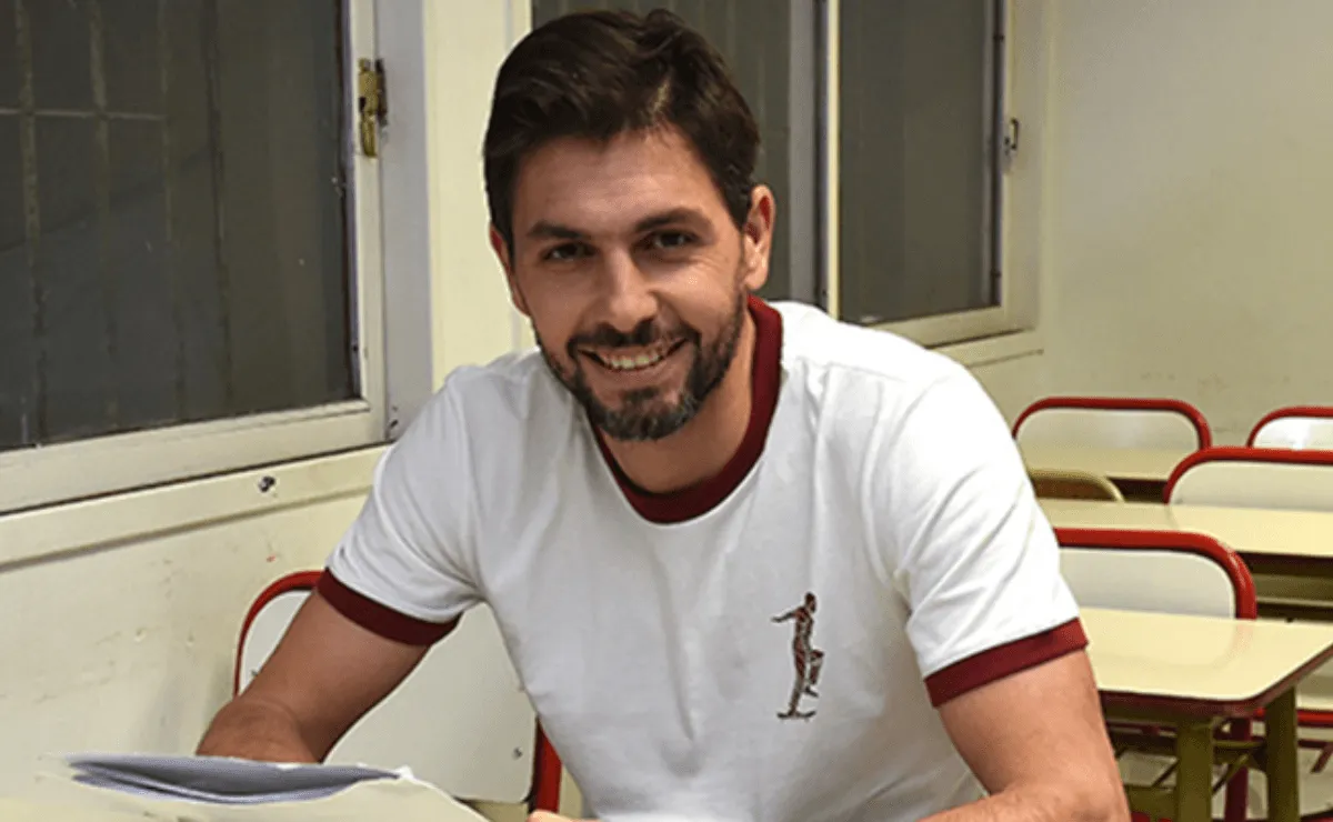El arquero de River culminó sus estudios en la entidad educativa del club de Núñez.