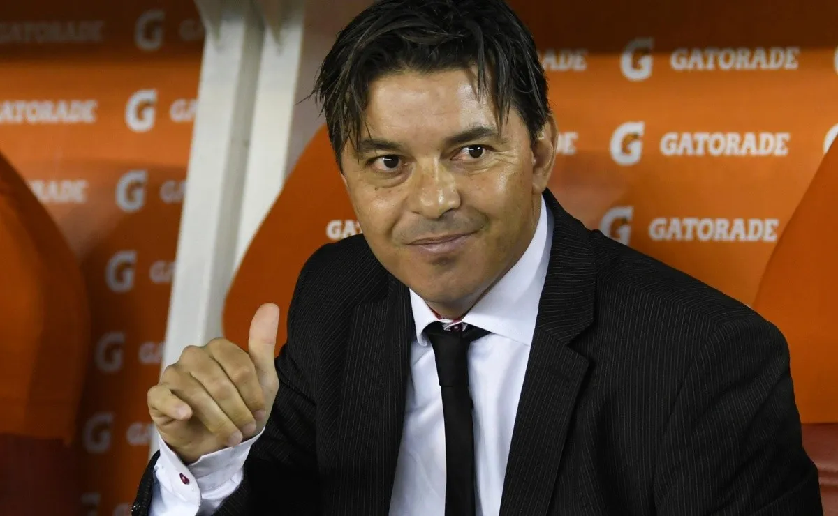 Gallardo nunca dirigió en la cancha de Banfield, debido a que River llevaba 8 años y medio sin ir al Sola. (FOTO: Getty)