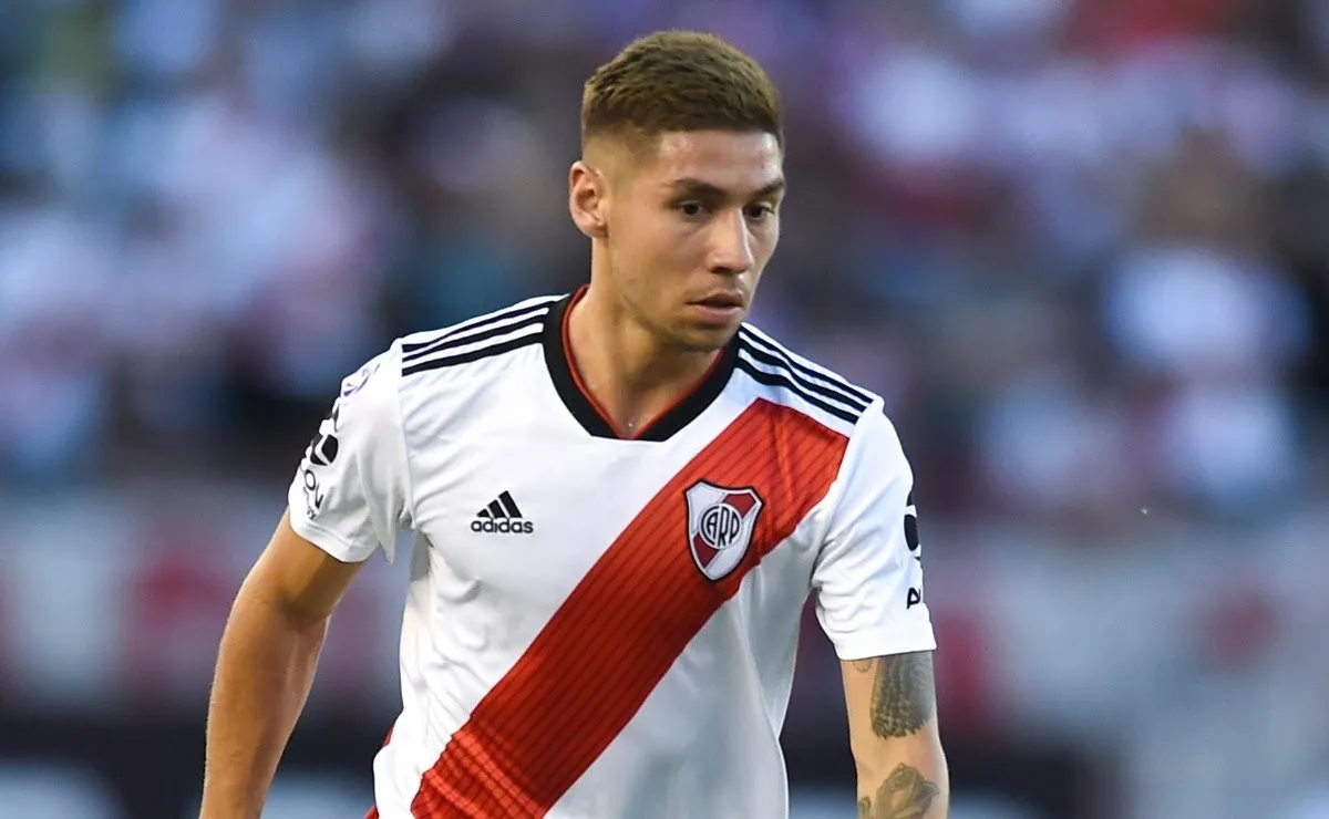 Montiel sufrió un esguince ante Banfield