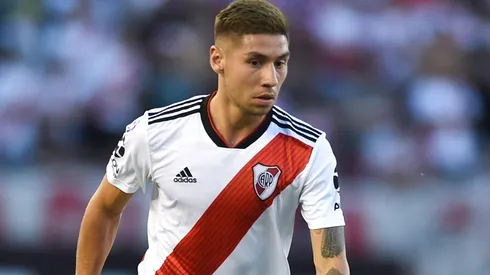 Montiel sufrió un esguince ante Banfield