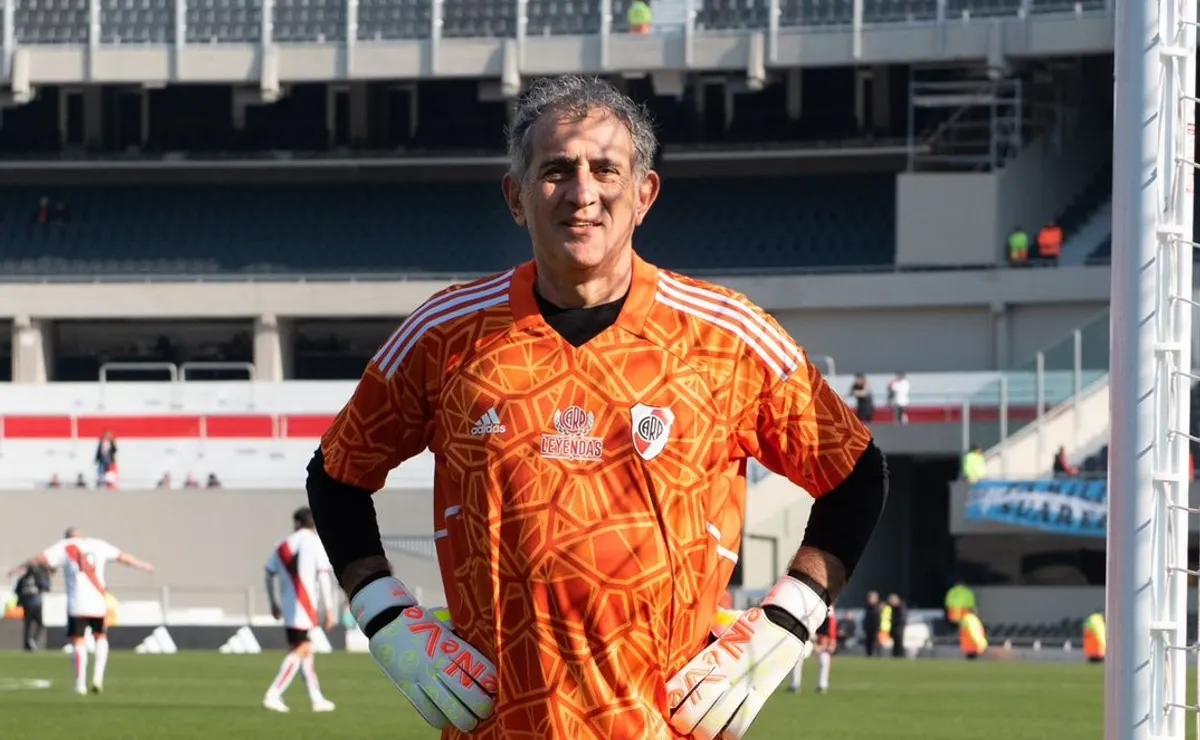 Javier Sodero, nuevo entrenador de arqueros de River.