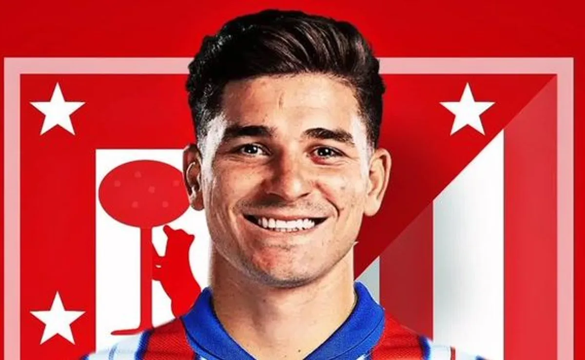 Julián Álvarez jugará en el Atlético Madrid a partir de la próxima temporada.