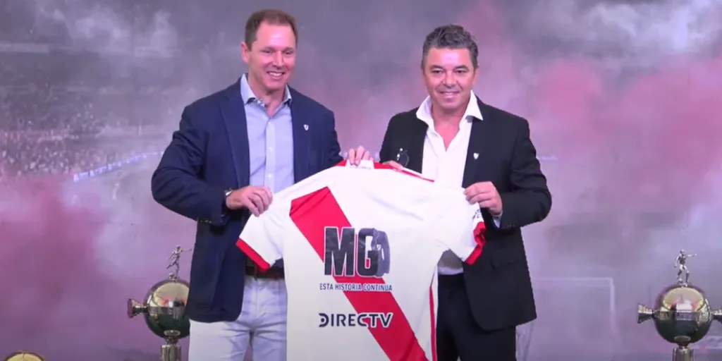 Marcelo Gallardo asumió en River.