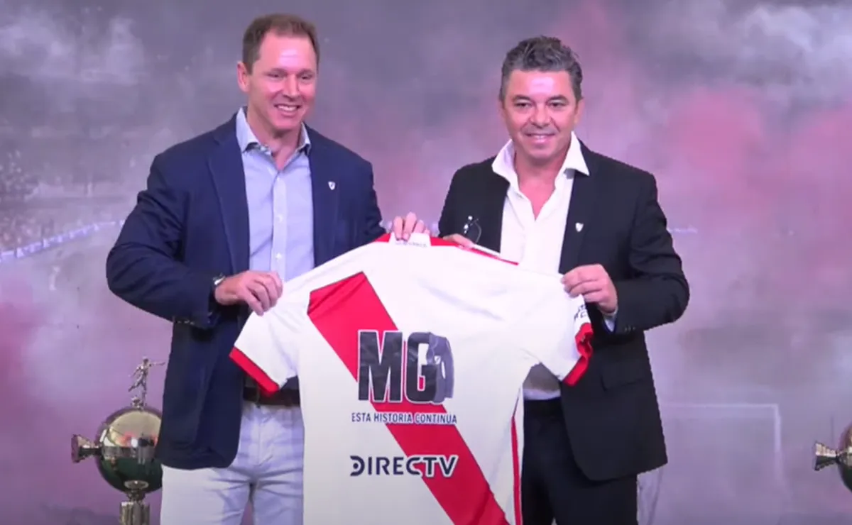 Marcelo Gallardo asumió en River.