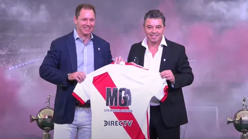 Marcelo Gallardo asumió en River.