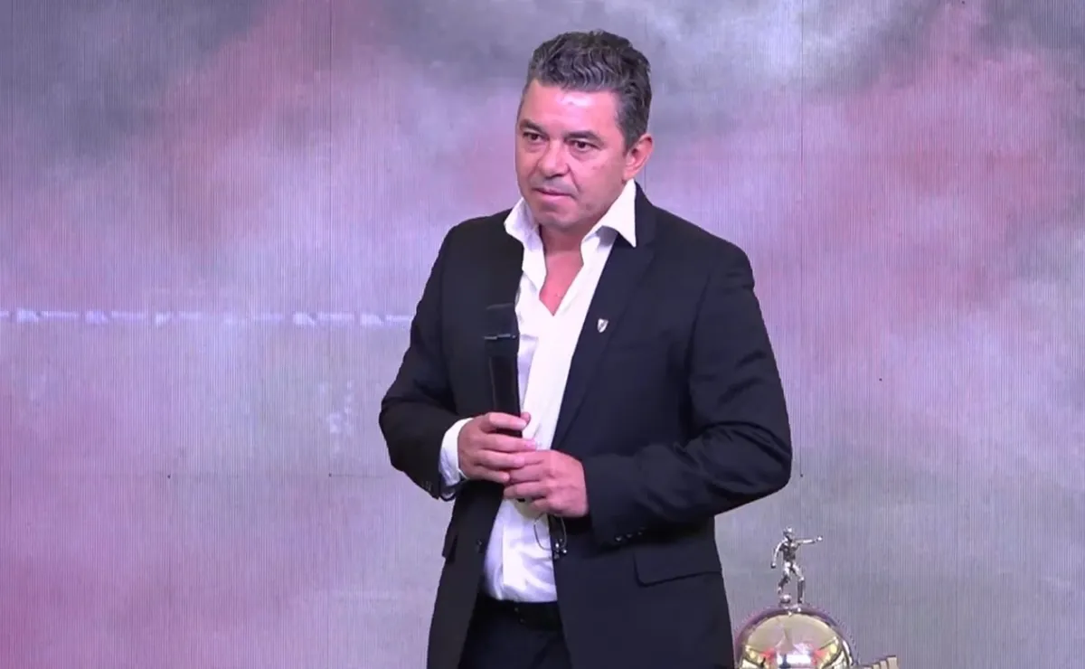 La frase ganadora de Marcelo Gallardo en su presentación en River.