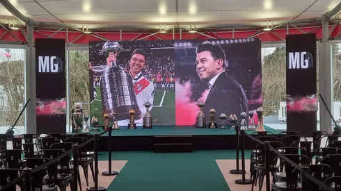 Presentación de Marcelo Gallardo como DT de River 2024.