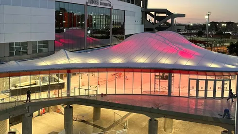 La terraza San Marín recibe a Marcelo Gallardo.