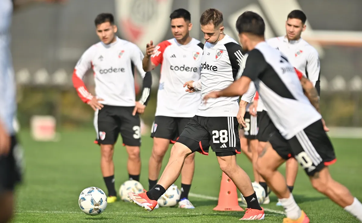 Marcelo Gallardo recibió tres buenas noticias en la práctica del jueves.