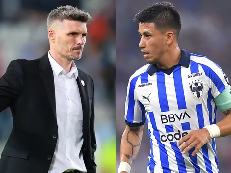 Qué dijo el DT de Monterrey sobre la posible salida de Maxi Meza a River