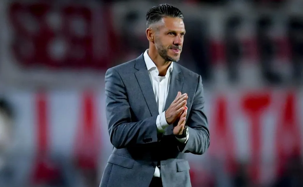 Demichelis dirigió 87 partidos en River con una efectividad del 66% de los puntos.