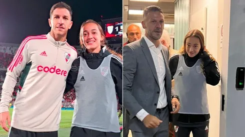 Gran gesto del técnico de River.