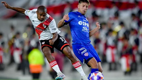 De La Cruz se colocó hielo cuando fue reemplazado ante Unión.