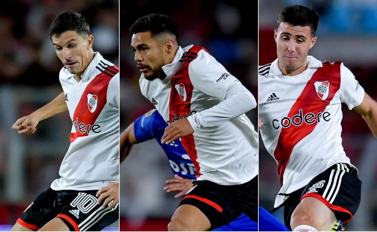 Nacho, Díaz y Paradela.