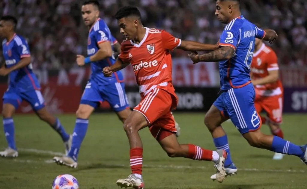 Esteban Fernández jugó un solo partido en la Primera de River.
