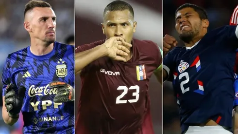 Armani, Rondón y Rojas.