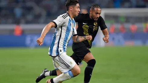 Cachete le puso la frutilla del postre a la goleada en Santiago del Estero.