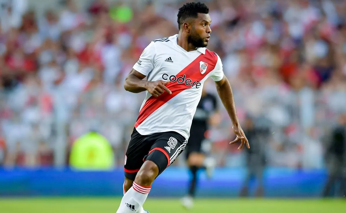 Miguel Borja sería titular ante la U de Chile.