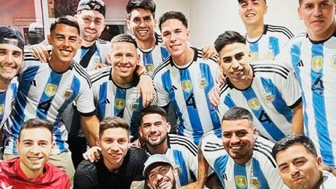 Cachete y sus amigos de la Categoría 97.