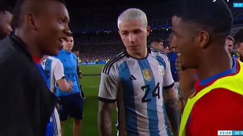 Divertido momento que tuvo a Enzo como protagonista.