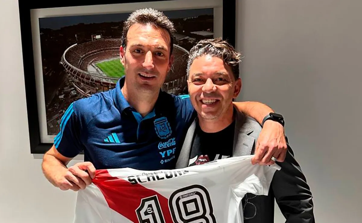 Scaloni habló de River y el Mundial de Clubes.