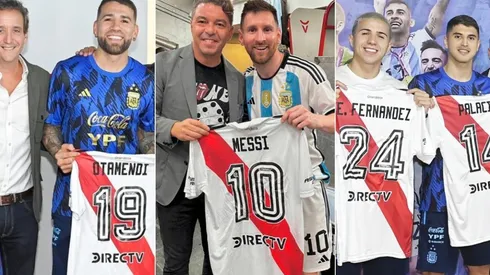 Otamendi, Messi, Enzo, Palacios y todos los que pasaron por River tuvieron su reconocimiento por parte del club.