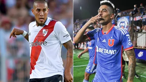 River enfrenta a la Universidad de Chile en un partido amistoso.