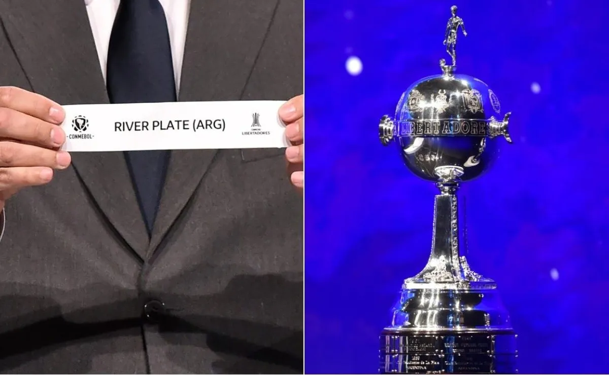 Se viene el sorteo de la Copa Libertadores.