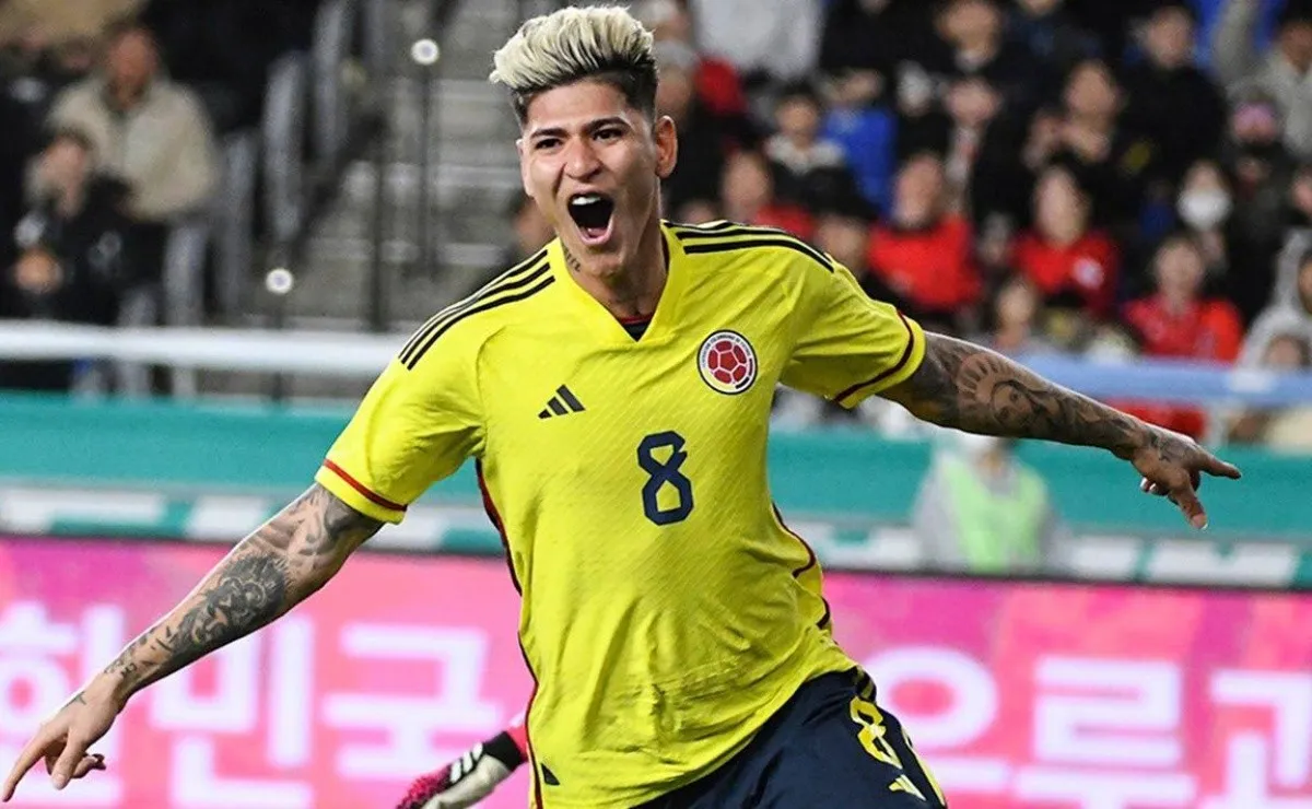 Carrascal marcó el tanto de la igualdad ante Corea del Sur.