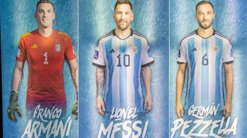 Las gigantografías que verán los campeones del mundo en el Monumental.