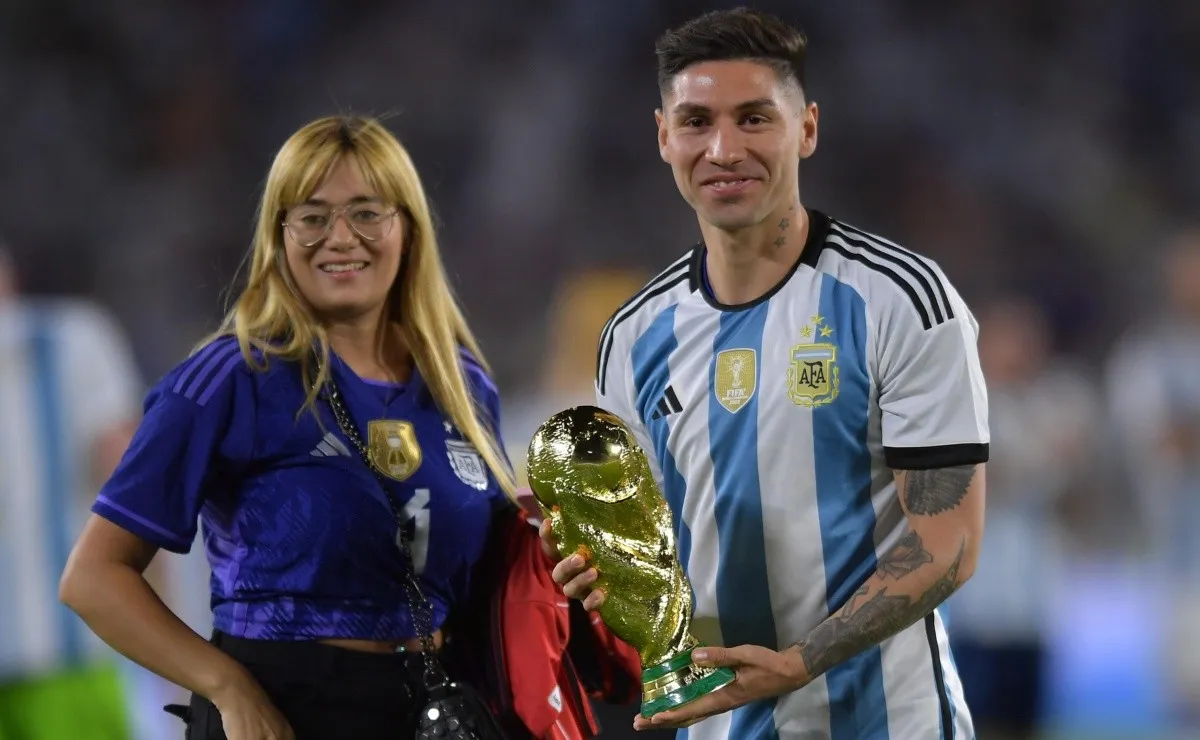 Gonzalo Montiel no se olvidó de sus orígenes en River.
