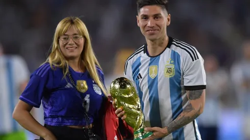 Gonzalo Montiel no se olvidó de sus orígenes en River.