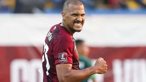 Salomón Rondón marcó su último tanto con la camiseta de la Vinotinto.