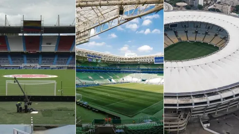 Metropolitano de Barranquilla, Allianz Parque y Maracaná.