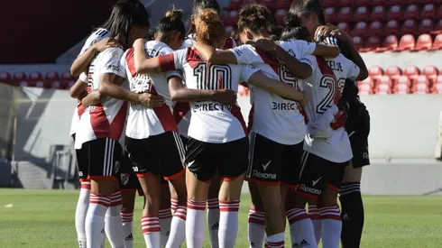 Las chicas de River enfrentarán a San Lorenzo en el Monumental.
