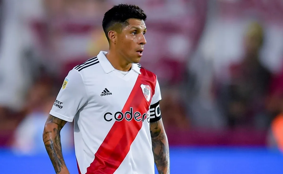 Enzo Pérez jugó un gran partido ante Godoy Cruz.