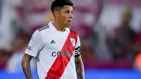 Enzo Pérez jugó un gran partido ante Godoy Cruz.