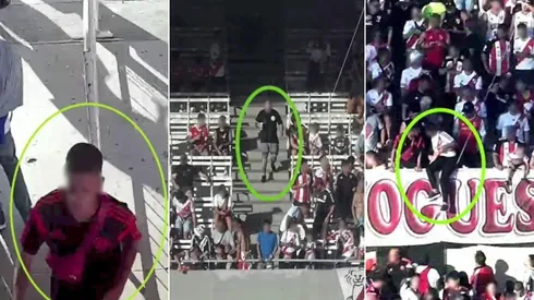 Los hinchas identificados durante el último encuentro en el Monumental.