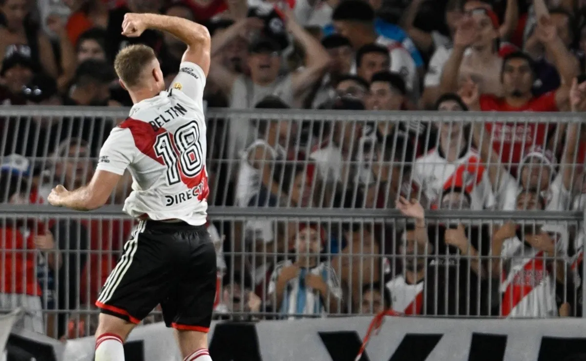 River recibió a Godoy Cruz en el Monumental por la Liga Profesional.