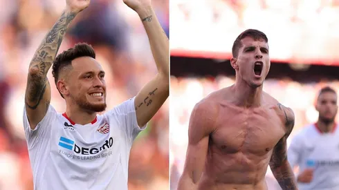 Ocampos y Lamela volvieron a marcar y sacaron al Sevilla de la zona baja de la tabla.