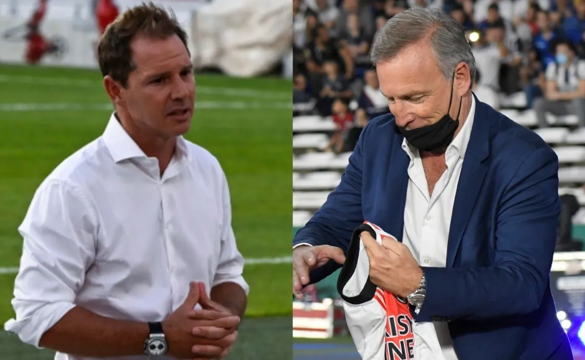 Al dirigente de River no le gustó la ironía que hizo el de Talleres respecto a Demichelis.