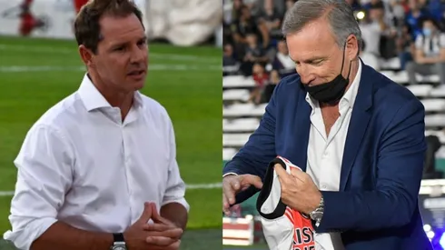 Al dirigente de River no le gustó la ironía que hizo el de Talleres respecto a Demichelis.